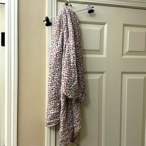 Flowery Cotton Scarf